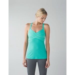 Lululemon Wrap It Up Tank Bali Breeze 10